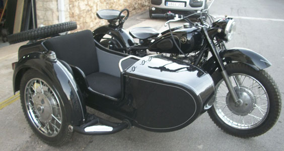 Ural K750 Sidecar homologacion