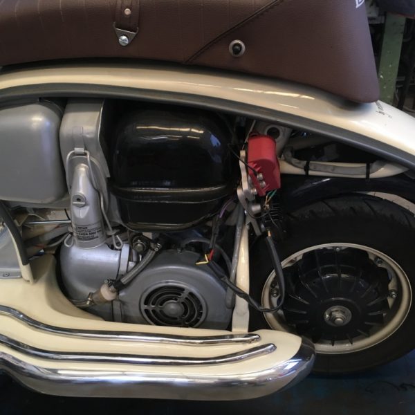 Motor Vehículo Histórico LAMBRETTA 125LI de 1962